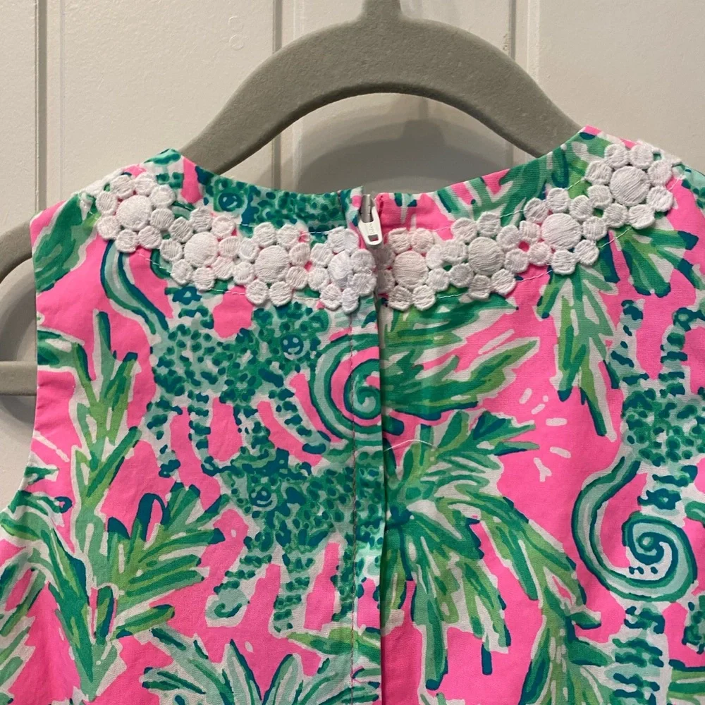 Girls Little Lilly Classic Shift Dress - Picture 6 of 7